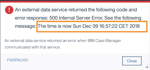 case manager error