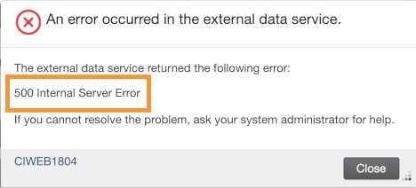 content navigator standard error
